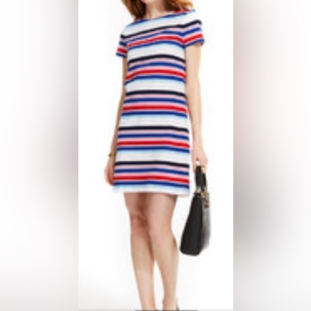 NWOT Tommy Hilfiger Striped Tee Shirt Shift Dress S/P